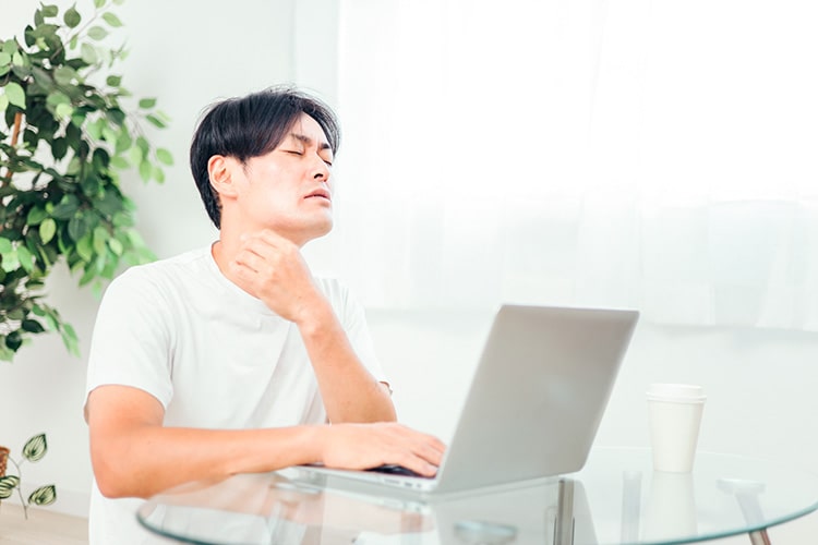 扁桃炎イメージ